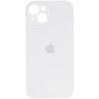 Силіконовий чохол Silicone Case Full Camera Protective (AA) для Apple iPhone 15 Plus (6.7) - Білий / White