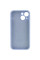 Силиконовый чехол Silicone Case Full Camera Protective (AA) для Apple iPhone 15 Plus (6.7) - Голубой / Lilac Blue - фото