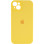 Силіконовий чохол Silicone Case Full Camera Protective (AA) для Apple iPhone 15 Plus (6.7) - Жовтий / Yellow