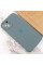 Силіконовий чохол Silicone Case Full Camera Protective (AA) для Apple iPhone 15 Plus (6.7) - Зелений / Pine green - фото