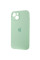 Силіконовий чохол Silicone Case Full Camera Protective (AA) для Apple iPhone 15 Plus (6.7) - Зелений / Pistachio - фото