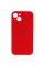 Силіконовий чохол Silicone Case Full Camera Protective (AA) для Apple iPhone 15 Plus (6.7) - Червоний / Red - фото