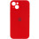Силиконовый чехол Silicone Case Full Camera Protective (AA) для Apple iPhone 15 Plus (6.7) - Красный / Red