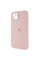 Силиконовый чехол Silicone Case Full Camera Protective (AA) для Apple iPhone 15 Plus (6.7) - Розовый / Pink Sand - фото