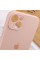 Силиконовый чехол Silicone Case Full Camera Protective (AA) для Apple iPhone 15 Plus (6.7) - Розовый / Pink Sand - фото
