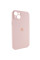 Силиконовый чехол Silicone Case Full Camera Protective (AA) для Apple iPhone 15 Plus (6.7) - Розовый / Pink Sand - фото