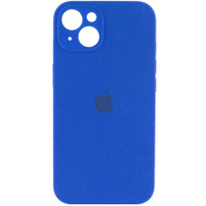 Силіконовий чохол Silicone Case Full Camera Protective (AA) для Apple iPhone 15 Plus (6.7) - Синій / Capri Blue