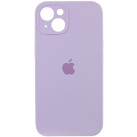 Силиконовый чехол Silicone Case Full Camera Protective (AA) для Apple iPhone 15 Plus (6.7) - Сиреневый / Lilac