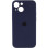 Силіконовий чохол Silicone Case Full Camera Protective (AA) для Apple iPhone 15 Plus (6.7) - Темно-синій / Midnight blue