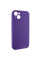Силиконовый чехол Silicone Case Full Camera Protective (AA) для Apple iPhone 15 Plus (6.7) - Фиолетовый / Amethyst - фото