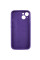 Силиконовый чехол Silicone Case Full Camera Protective (AA) для Apple iPhone 15 Plus (6.7) - Фиолетовый / Amethyst - фото