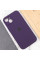 Силиконовый чехол Silicone Case Full Camera Protective (AA) для Apple iPhone 15 Plus (6.7) - Фиолетовый / Elderberry - фото