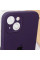 Силиконовый чехол Silicone Case Full Camera Protective (AA) для Apple iPhone 15 Plus (6.7) - Фиолетовый / Elderberry - фото