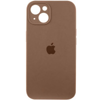 Силіконовий чохол Silicone Case Full Camera Protective (AA) для Apple iPhone 15 Plus (6.7) - Коричневий / Brown