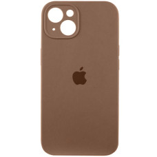 Силіконовий чохол Silicone Case Full Camera Protective (AA) для Apple iPhone 15 Plus (6.7) - Коричневий / Brown