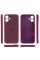 Силиконовый чехол Silicone Case Full Camera Protective (AA) для Apple iPhone 16 (6.1) - Бордовый / Plum - фото