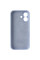 Силиконовый чехол Silicone Case Full Camera Protective (AA) для Apple iPhone 16 (6.1) - Голубой / Lilac Blue - фото