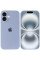 Силиконовый чехол Silicone Case Full Camera Protective (AA) для Apple iPhone 16 (6.1) - Голубой / Lilac Blue - фото
