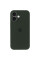 Силиконовый чехол Silicone Case Full Camera Protective (AA) для Apple iPhone 16 (6.1) - Зеленый / Cyprus Green - фото