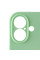 Силиконовый чехол Silicone Case Full Camera Protective (AA) для Apple iPhone 16 (6.1) - Зеленый / Pistachio - фото