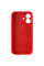 Силіконовий чохол Silicone Case Full Camera Protective (AA) для Apple iPhone 16 (6.1) - Червоний / Red - фото