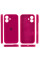 Силіконовий чохол Silicone Case Full Camera Protective (AA) для Apple iPhone 16 (6.1) - Червоний / Rose Red - фото
