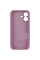 Силіконовий чохол Silicone Case Full Camera Protective (AA) для Apple iPhone 16 (6.1) - Ліловий / Lilac Pride - фото