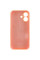 Силиконовый чехол Silicone Case Full Camera Protective (AA) для Apple iPhone 16 (6.1) - Оранжевый / Cantaloupe - фото