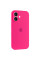 Силіконовий чохол Silicone Case Full Camera Protective (AA) для Apple iPhone 16 (6.1) - Рожевий / Barbie pink - фото