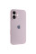 Силіконовий чохол Silicone Case Full Camera Protective (AA) для Apple iPhone 16 (6.1) - Рожевий / Chalk Pink - фото