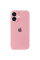 Силіконовий чохол Silicone Case Full Camera Protective (AA) для Apple iPhone 16 (6.1) - Рожевий / Light pink - фото