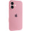 Силіконовий чохол Silicone Case Full Camera Protective (AA) для Apple iPhone 16 (6.1) - Рожевий / Light pink