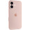 Силіконовий чохол Silicone Case Full Camera Protective (AA) для Apple iPhone 16 (6.1) - Рожевий / Pink Sand