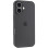 Силіконовий чохол Silicone Case Full Camera Protective (AA) для Apple iPhone 16 (6.1) - Сірий / Dark Gray