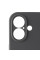 Силіконовий чохол Silicone Case Full Camera Protective (AA) для Apple iPhone 16 (6.1) - Сірий / Dark Gray - фото