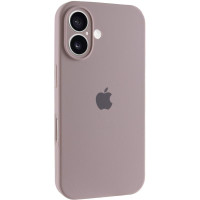 Силіконовий чохол Silicone Case Full Camera Protective (AA) для Apple iPhone 16 (6.1) - Сірий / Lavender