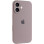 Силиконовый чехол Silicone Case Full Camera Protective (AA) для Apple iPhone 16 (6.1) - Серый / Lavender
