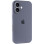 Силіконовий чохол Silicone Case Full Camera Protective (AA) для Apple iPhone 16 (6.1) - Сірий / Lavender Gray