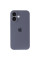 Силіконовий чохол Silicone Case Full Camera Protective (AA) для Apple iPhone 16 (6.1) - Сірий / Lavender Gray - фото
