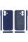 Силиконовый чехол Silicone Case Full Camera Protective (AA) для Apple iPhone 16 (6.1) - Синий / Deep navy - фото