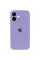Силіконовий чохол Silicone Case Full Camera Protective (AA) для Apple iPhone 16 (6.1) - Бузковий / Dasheen - фото