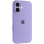 Силіконовий чохол Silicone Case Full Camera Protective (AA) для Apple iPhone 16 (6.1) - Бузковий / Dasheen