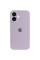 Силиконовый чехол Silicone Case Full Camera Protective (AA) для Apple iPhone 16 (6.1) - Сиреневый / Lilac - фото