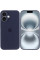 Силіконовий чохол Silicone Case Full Camera Protective (AA) для Apple iPhone 16 (6.1) - Темно-синій / Midnight blue - фото