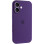 Силіконовий чохол Silicone Case Full Camera Protective (AA) для Apple iPhone 16 (6.1) - Фіолетовий / Amethyst