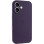 Силіконовий чохол Silicone Case Full Camera Protective (AA) для Apple iPhone 16 (6.1) - Фіолетовий / Elderberry
