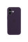 Силиконовый чехол Silicone Case Full Camera Protective (AA) для Apple iPhone 16 (6.1) - Фиолетовый / Elderberry - фото