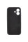 Силіконовий чохол Silicone Case Full Camera Protective (AA) для Apple iPhone 16 (6.1) - Чорний / Black - фото