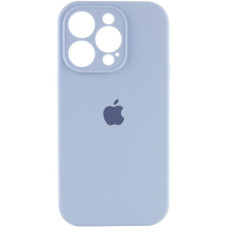 Силіконовий чохол Silicone Case Full Camera Protective (AA) для Apple iPhone 16 Pro (6.3) - Блакитний / Lilac Blue