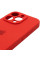 Силіконовий чохол Silicone Case Full Camera Protective (AA) для Apple iPhone 16 Pro (6.3) - Червоний / Red - фото